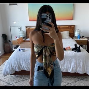 12th tribe Penelope scarf in black